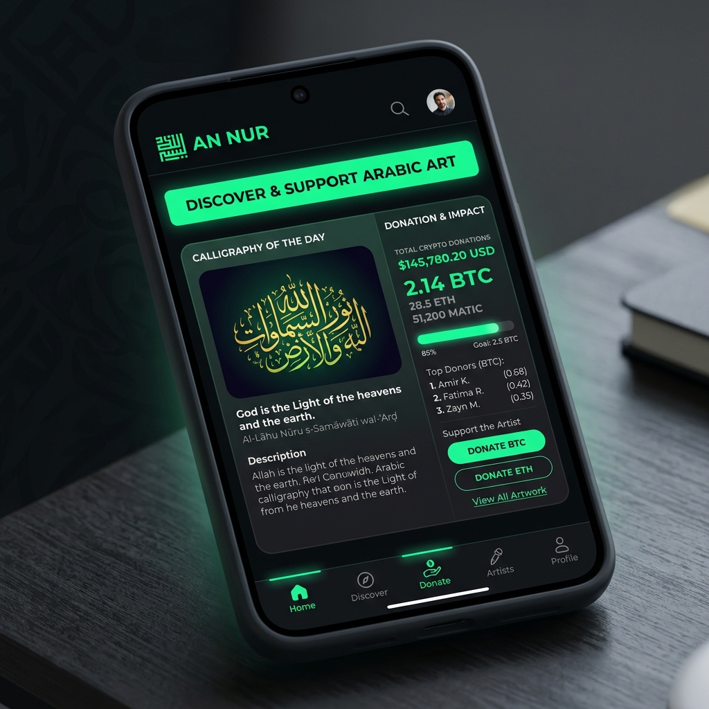 Noor Quran web application mockup
